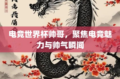 电竞世界杯帅哥，聚焦电竞魅力与帅气瞬间