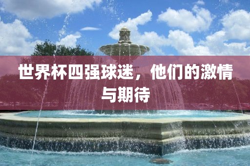 世界杯四强球迷，他们的激情与期待