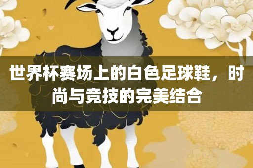 世界杯赛场上的白色足球鞋，时尚与竞技的完美结合