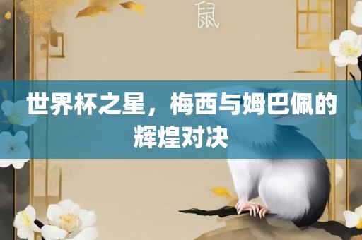 世界杯之星，梅西与姆巴佩的辉煌对决