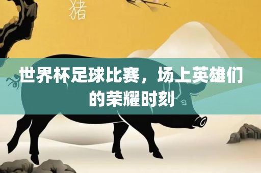 世界杯足球比赛，场上英雄们的荣耀时刻