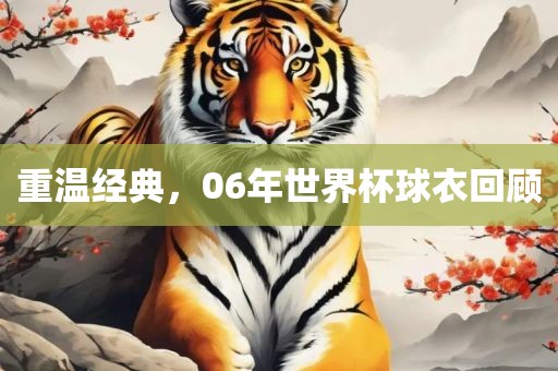 重温经典，06年世界杯球衣回顾