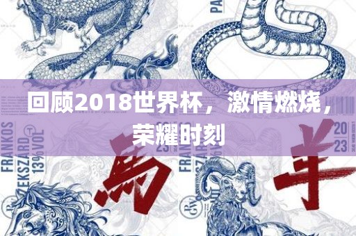 回顾2018世界杯，激情燃烧，荣耀时刻