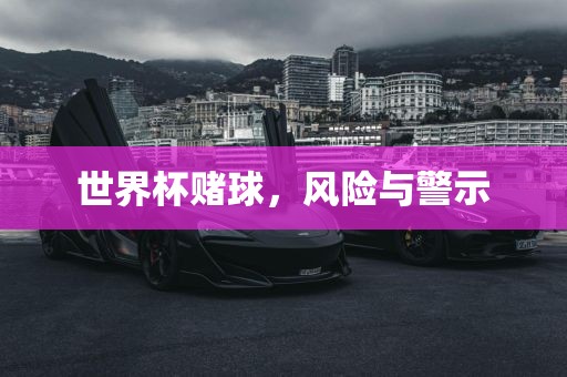 世界杯赌球，风险与警示