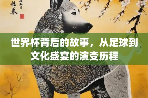 世界杯背后的故事，从足球到文化盛宴的演变历程