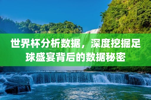 世界杯分析数据，深度挖掘足球盛宴背后的数据秘密