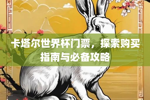 卡塔尔世界杯门票，探索购买指南与必备攻略