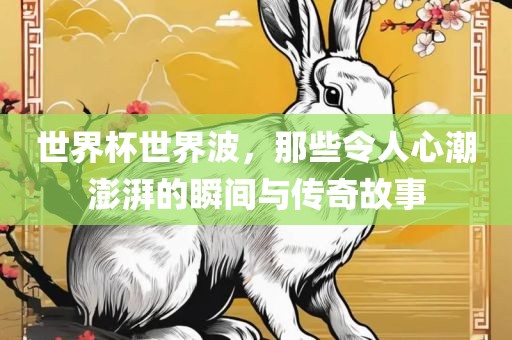 世界杯世界波，那些令人心潮澎湃的瞬间与传奇故事