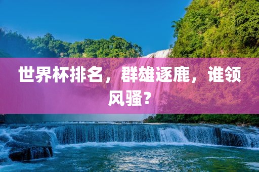 世界杯排名，群雄逐鹿，谁领风骚？