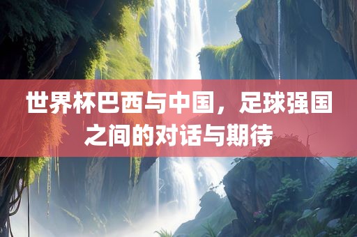 世界杯巴西与中国，足球强国之间的对话与期待