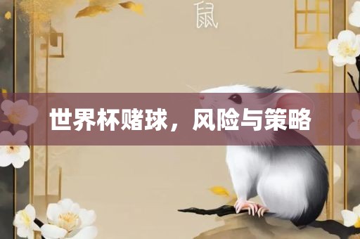 世界杯赌球，风险与策略