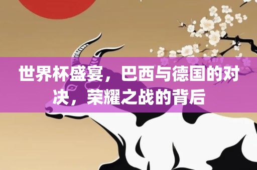 世界杯盛宴，巴西与德国的对决，荣耀之战的背后