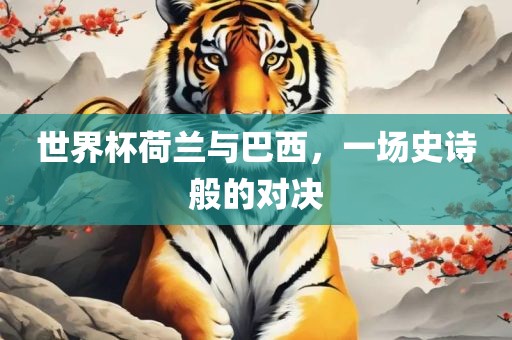世界杯荷兰与巴西，一场史诗般的对决