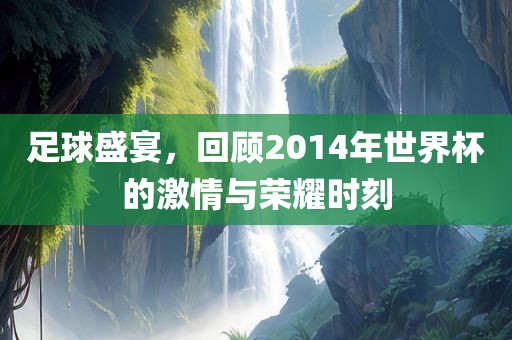 足球盛宴，回顾2014年世界杯的激情与荣耀时刻