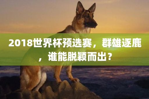 2018世界杯预选赛，群雄逐鹿，谁能脱颖而出？