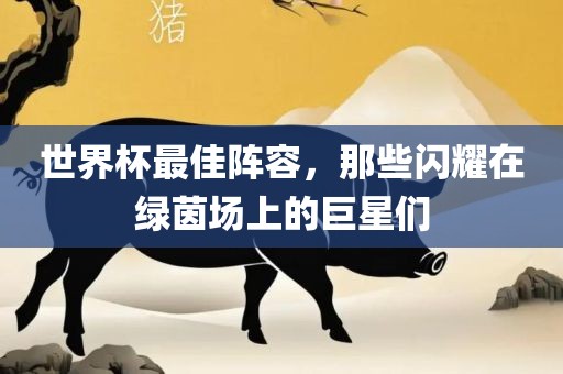 世界杯最佳阵容，那些闪耀在绿茵场上的巨星们
