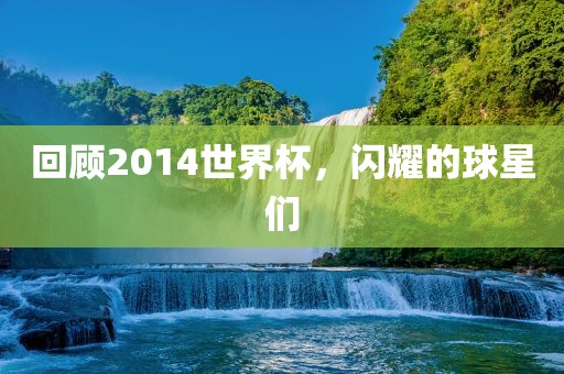 回顾2014世界杯，闪耀的球星们