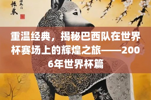 重温经典，揭秘巴西队在世界杯赛场上的辉煌之旅——2006年世界杯篇