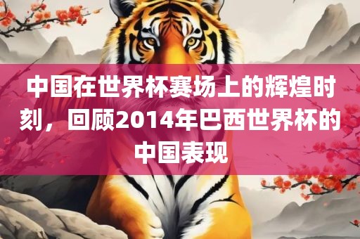 中国在世界杯赛场上的辉煌时刻，回顾2014年巴西世界杯的中国表现