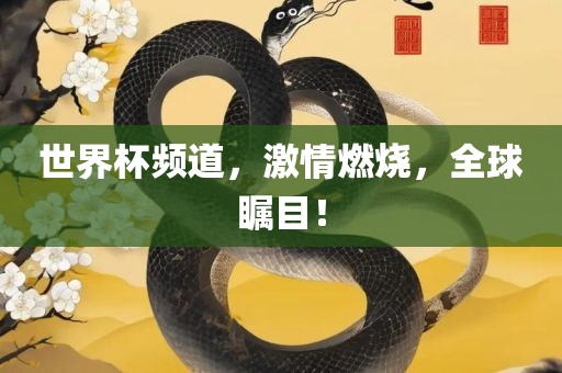 世界杯频道，激情燃烧，全球瞩目！
