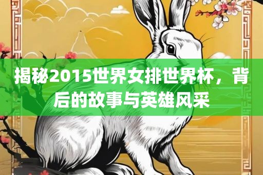 揭秘2015世界女排世界杯，背后的故事与英雄风采