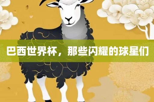 巴西世界杯，那些闪耀的球星们