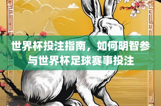 世界杯投注指南，如何明智参与世界杯足球赛事投注