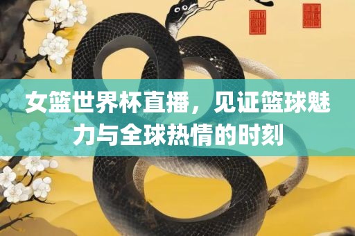 女篮世界杯直播，见证篮球魅力与全球热情的时刻