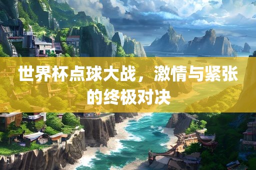 世界杯点球大战，激情与紧张的终极对决