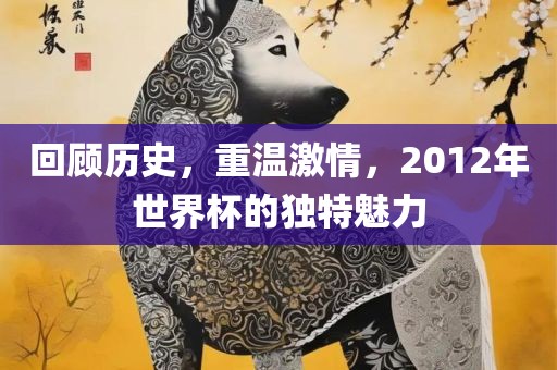 回顾历史，重温激情，2012年世界杯的独特魅力