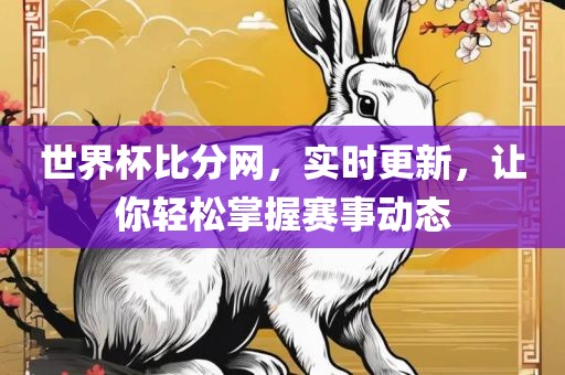 世界杯比分网，实时更新，让你轻松掌握赛事动态