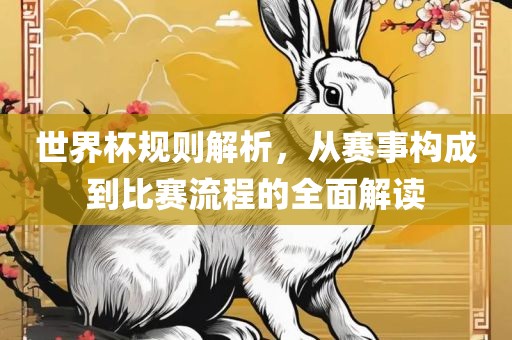 世界杯规则解析，从赛事构成到比赛流程的全面解读
