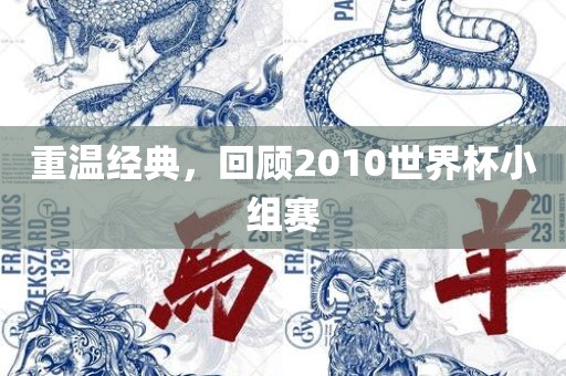 重温经典，回顾2010世界杯小组赛