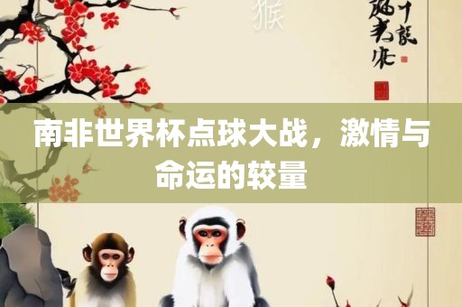 南非世界杯点球大战，激情与命运的较量