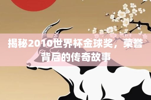 揭秘2010世界杯金球奖，荣誉背后的传奇故事