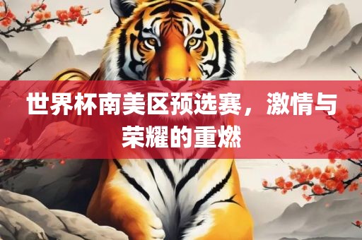世界杯南美区预选赛，激情与荣耀的重燃