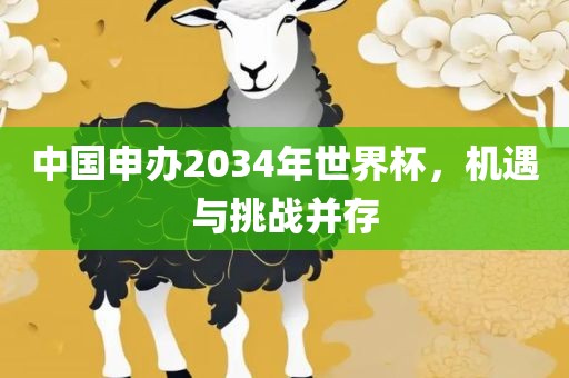 中国申办2034年世界杯，机遇与挑战并存