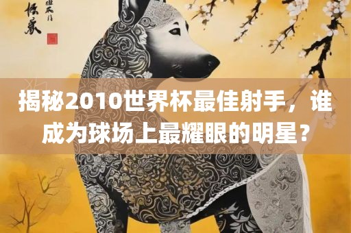 揭秘2010世界杯最佳射手，谁成为球场上最耀眼的明星？