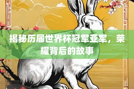 揭秘历届世界杯冠军亚军，荣耀背后的故事