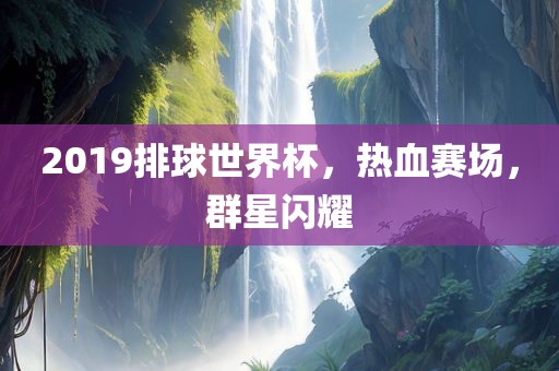 2019排球世界杯，热血赛场，群星闪耀