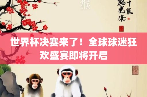 世界杯决赛来了！全球球迷狂欢盛宴即将开启