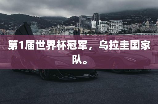 第1届世界杯冠军，乌拉圭国家队。